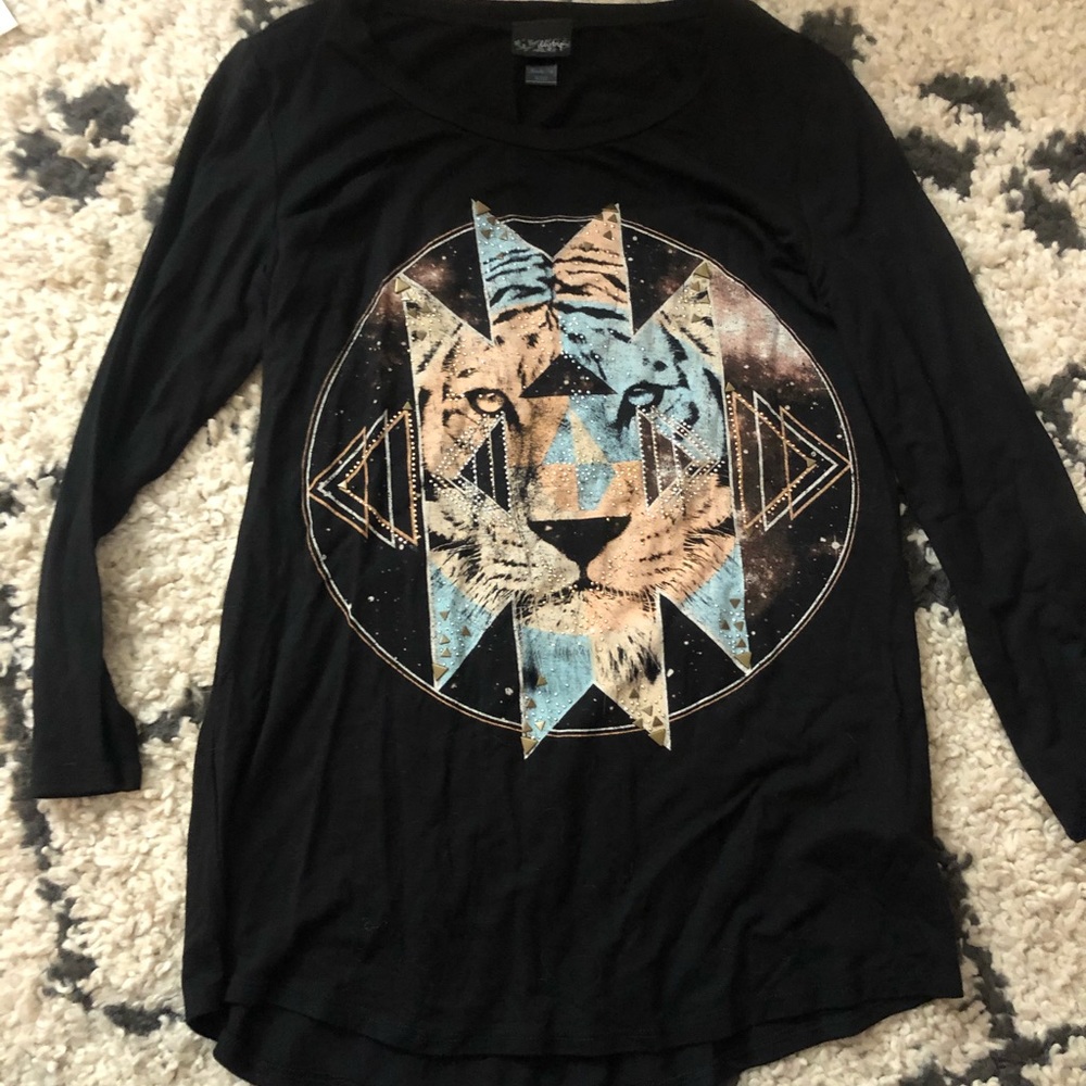 Daydrip 3/4 Sleeve Stretchy Shirt - Size Small